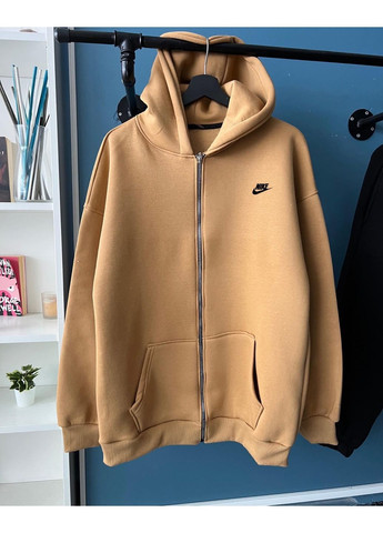 Стильний чоловічий спортивний костюм зимній Nike чорний No Brand (371886711)