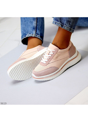 280 Кросовки Кожаные Розовые KDSL розовые демисезоны (316354797)