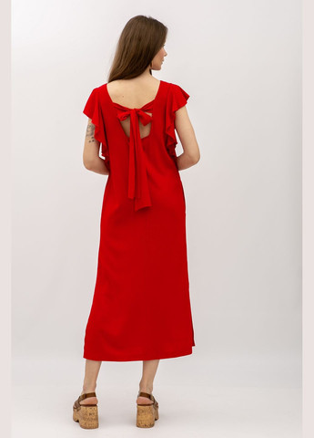 Червона ділова сукня Lesia однотонна