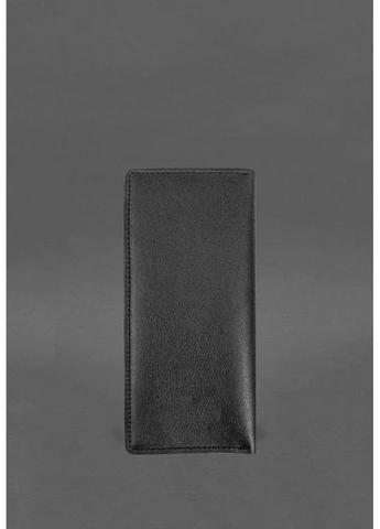 Кожаный портмоне-купюрник 12.0 черное Краст BlankNote (393218857)