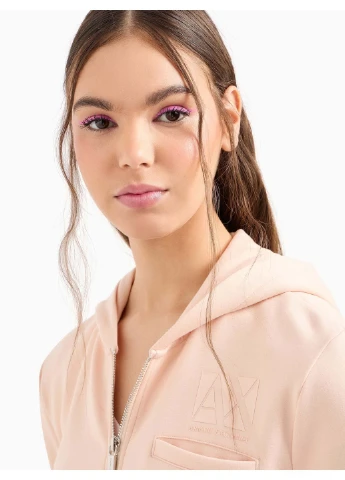 Кофта 8347058 Розовый QZ3420 Armani Exchange (381514661)