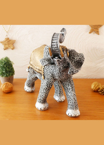 Статуэтка Слон серебро 30 см (СП107 цв) Гранд Презент (282743522)