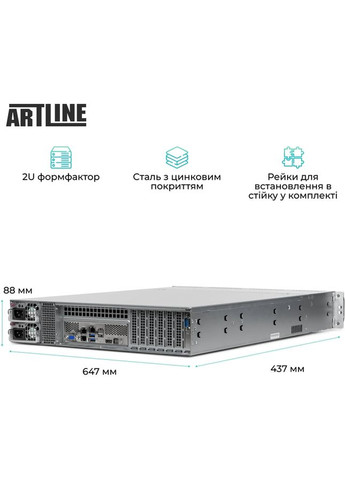 Сервер Business R33 (R33v03) ARTLINE (344463707)