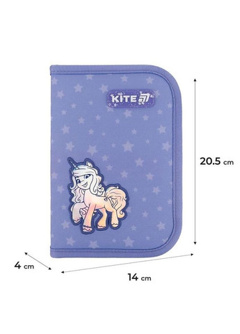 Пенал без наполнения My Little Pony 622 LP, 1 отделение, 2 отворота (LP25-622) Kite (328262018)