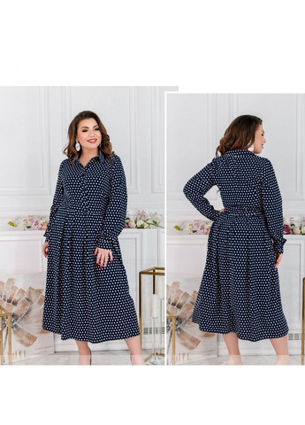 Темно-синее платье Liton