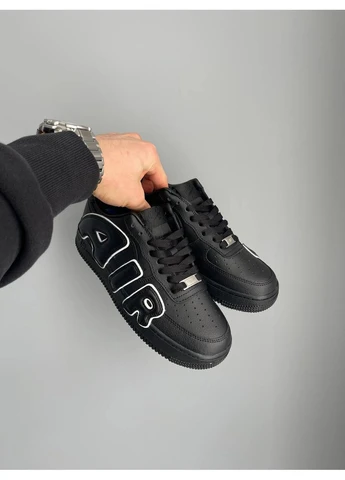 Черные демисезонные кроссовки мужские и женские nike air force 1 low cactus plant flea market black | найк эир форс 1 кактус плант черные No Brand