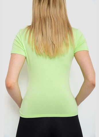 Салатовая футболка-топ женская Ager 186R513
