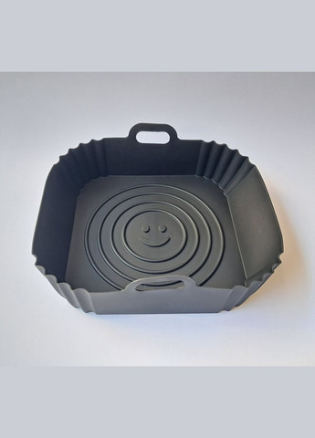 Силиконовая форма квадратная для аэрогриля мультипечи REN-754 18.5 см черный No Brand (337513201)