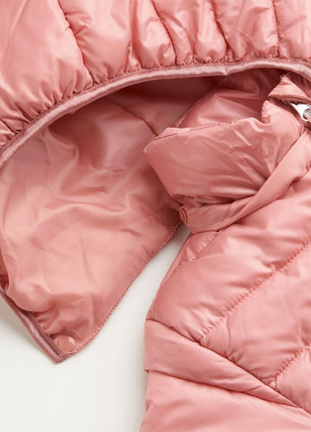 Розовая демисезонная куртка для девочки. демисезон H&M