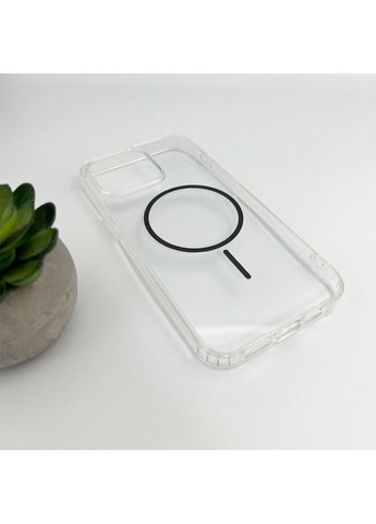 Чохол Acrylic Thin Magnetic для Apple iPhone 15 Pro Max Grey No Brand (366832574)