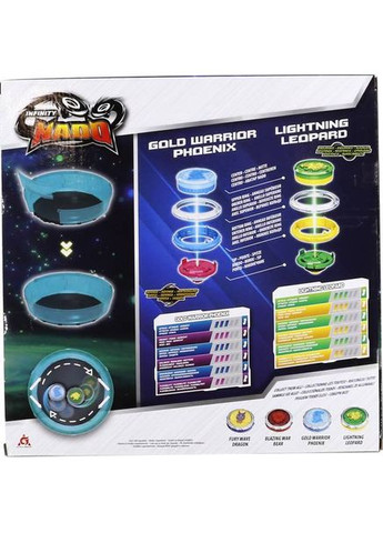 Набір з ареною VI Starter Battle Set Gold Warrior Phoenix vs Lighting Leopard (EU654183) Infinity Nado (322907845)