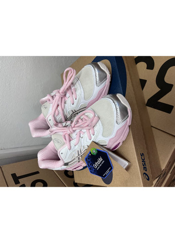Рожеві Осінні кросівки чоловічі asics gel nyc silver pink premium асікс гель нюк No Brand