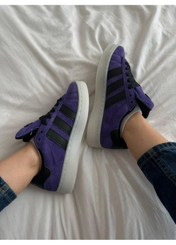 КРОСІВКИ ЖІНОЧІ ADIDAS CAMPUS 00S VIOLET АДІДАС КАМПУС No Brand білі демісезони (369387894)