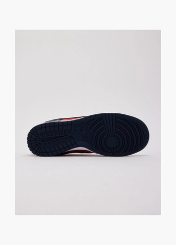Синие демисезонные кроссовки мужские dunk low blue/red dv0833-601 Nike
