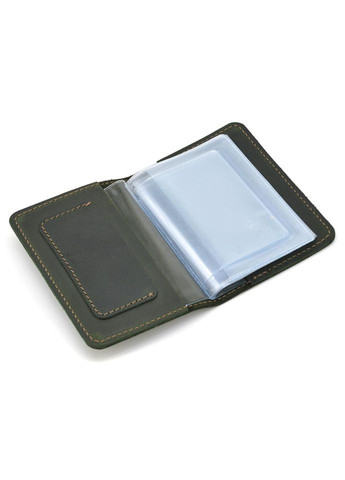 Обложка для удостоверения ID паспорта правая зеленая RE5011-4sa TARWA (298921034)