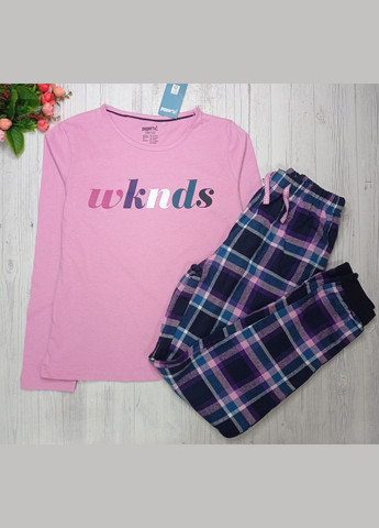 Рожева всесезон піжама для дівчинки Pepperts