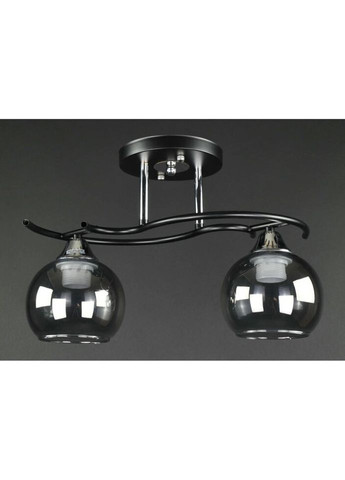 Стельова люстра на 2 лампочки 27413 Чорний 25х15х40 см. Sunnysky (335975463)