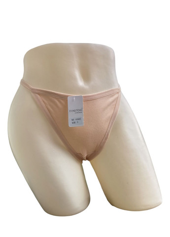 Бавовняні трусики стрінги на тонких лямках Finetoo (322169784)