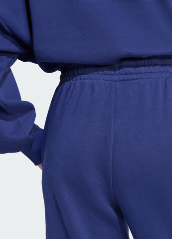 Синие спортивные демисезонные брюки adidas