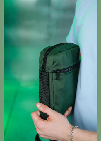 Барсетка 1000d зеленая No Brand (359381247)