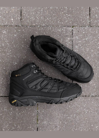 Черные зимние зимние кроссовки No Brand