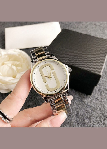 Жіночий наручний годинник металевий 1708-TT Золото-сріблястий Jacobs (308048598)