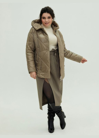 Оливкова демісезонна куртка аміна Mirage