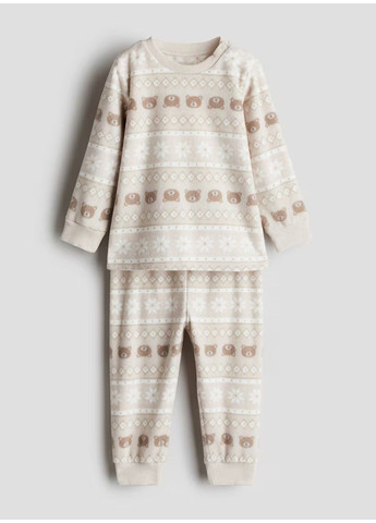 Бежевий демісезонний піжама H&M