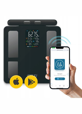 Ваги підлогові аналітичні Ultra до 180 кг Black () 4FIZJO P-5905973404068 (324264760)