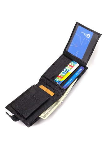 Гаманець чоловічий Шкіряний 21789 Чорний Canpellini (306881792)