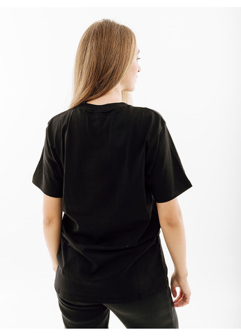 Черная демисезон женская футболка tee shirt черный Ellesse