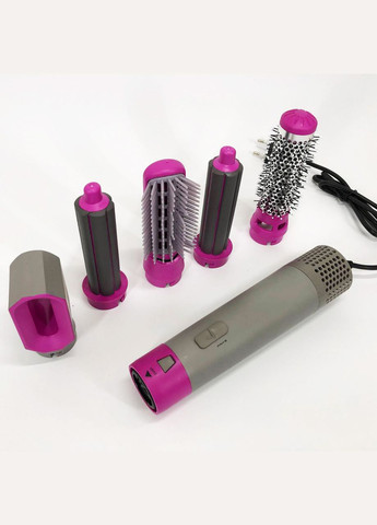 Фен побутовий для волосся 5 в 1, Функціональний професійний фен, Фени для YI-395 сушіння волосся No Brand (351486109)