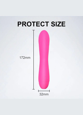 Вібратор жіночий, вагінальний стимулятор Фіолетовий No Brand (331155200)