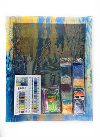 Алмазная мозаика Корабль 40х50 см SP078 ColorArt (287337077)
