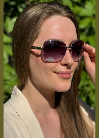 Окуляри жіночі фіолетового кольору Let's Shop (299146863)