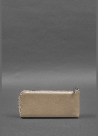 Шкіряне портмоне-купюрник на блискавці 14.0 світло-бежевий (A-028173) BlankNote (328444591)