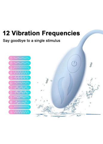 Бездротовий Вібратор-яйце з дистанційним керуванням симулятор точки G вагінальна куля Кегель No Brand (303776980)