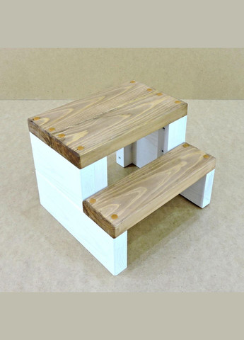 Скамейка-ступенька из дерева Гудзон зефир-мускат (ССТ-00032007) No Brand (327866048)