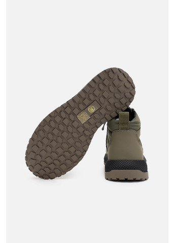Хаки зимние ботинки мужские цвет хаки цб-00275511 Yuki