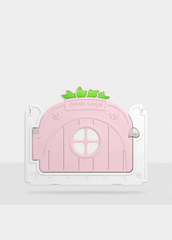 Пластиковий манеж для дітей (вбудоване баскетбольне кільце) — ігрове для малюків 205х246х62 Білий 4M (346489160)