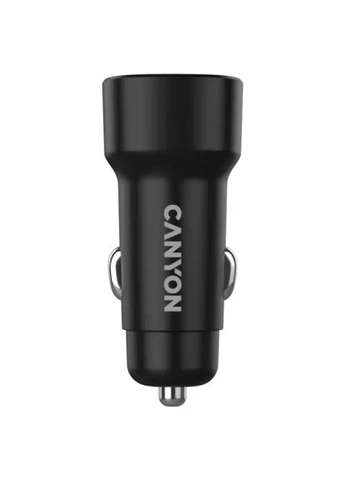 Зарядное устройство Canyon (CNE-CCABR2AA) VAG 2xUSB 24W black (380215558)
