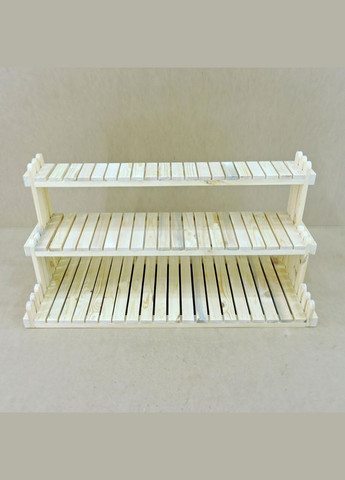 Подставка для цветов из дерева Санабриа 100 бланже (ЦВП-104801) No Brand (328227444)