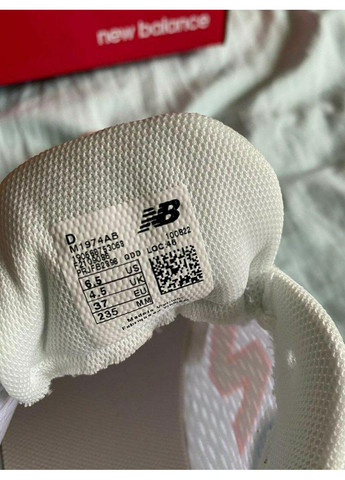 КРОССОВКИ ЖЕНСКИЕ NEW BALANCE 1974 BEIGE RED НЬЮ БЕЛАНС 1974 No Brand белые демисезоны (367169036)