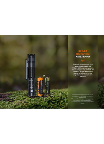 Кишеньковий ліхтарик LD12R 600лм Type-C (Чорний) Fenix (331639290)