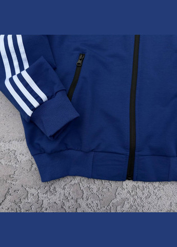 Кофта спортивная (синий цвет) No Brand (325603040)