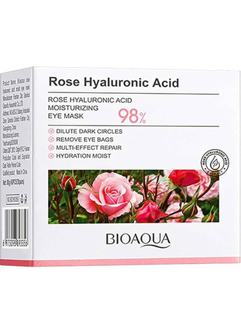 Bioaqua Зволожувальний крем для обличчя Rose Hyaluronic Acid Moisturizing Cream з екстрактом троянди та гіалуроновою кислотою — Крем, Китай (325695471)