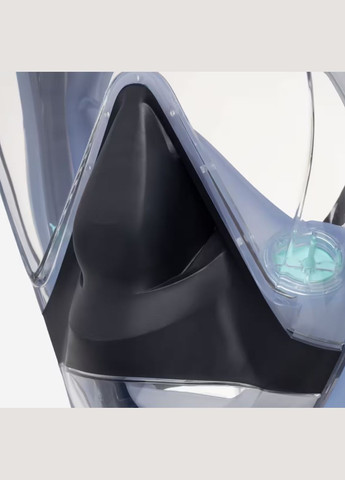 Повнолицьова Маска для Плавання, Пірнання, Снорклінгу М'яка Носова Частина Easybreath 900 S/M Фіолетовий Subea (336550134)