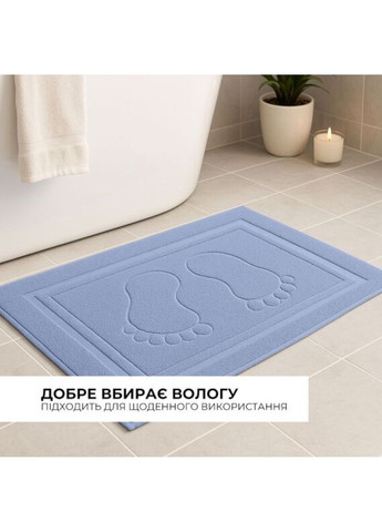 Коврик для ног и ванной комнаты 50×70 см IDEIA (372448804)