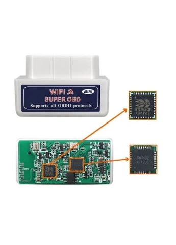 Діагностичний OBD2 сканер ELM327, WiFi mini v1.5 для iOS iPhone No Brand (386211616)