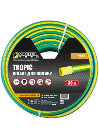 Шланг TROPIC 1/2 30 м зеленый (92-1084) Mastertool (362280178)